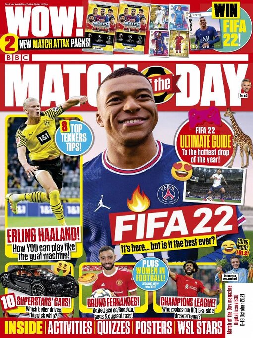 Cover image for Match of the Day Magazine